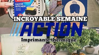 ✨️ENFIN UNE IMPRIMANTE THERMIQUE CHEZ ACTION \u0026 SEMAINE DE PROMO 🛒