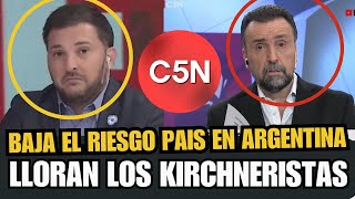 💥LLORAN LOS KIRCHNERISTAS POR QUE EL RIESGO PAIS ESTA BAJANDO💥