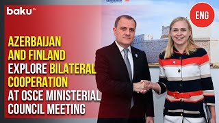 Azerbaijan-Finland talks focus on peacebuilding and organizational reform at OSCE