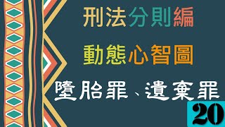 刑法分則(Part20)_墮胎罪、遺棄罪【心智圖重點】