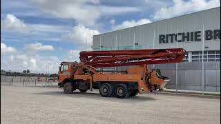 Concrete Pump for sale- 1988 Mercedes-Benz 2225B | Ritchie Bros Ocaña, ESP, 10/06/2021