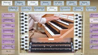 NEW Bach-Organ Sampleset for HAUPTWERK - Full Sampleset Demonstration - Pipeloops - Paul Fey