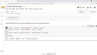 Python Ternary Operator - conditional expressions in Python
