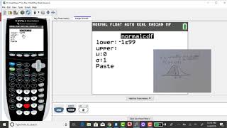 TI-84: Non-Standard Normal Example 2