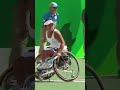 Speed Machine! 🔥 🎾 #shorts #wheelchairtennis