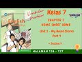 Kurikulum Merdeka Kelas 7 Bahasa Inggris Chapter 3 | Unit 2 My House Chores - Part 4 | Hal 124 - 127