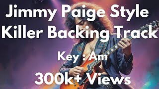 Killer Backing Track In A Minor || In The Style Of Jimmy Page