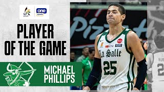 Mike Phillips EFFICIENT PLAYS for DLSU vs AdU | UAAP SEASON 87 MENS  BASKETBALL FINAL 4 | HIGHLIGHTS