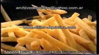ARCHIVO DIFILM Publicidad de papas fritas Mc Cain (1996)
