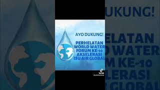 WWF-10 di Bali telah dilaksanakan #10thWorldWaterForum, #WaterforSharedProsperity, #HydroDiplomacy