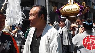 四谷　須賀神社　例大祭　本社神輿渡御　2018.6.3