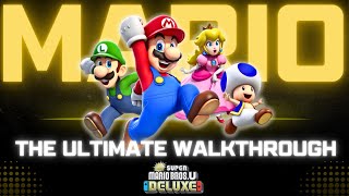 New Super Mario Bros. U Deluxe ALL Worlds ALL Star Coins - Full Game 100% Walkthrough