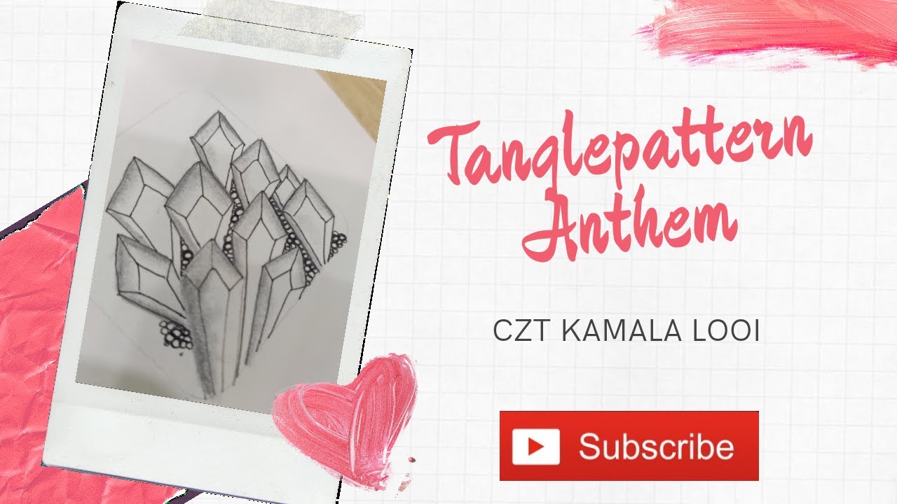 How To Draw Tanglepattern Anthem Youtube