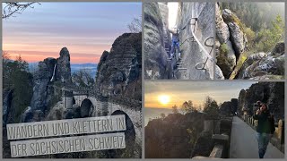 Kletterabenteuer - Sächsische Schweiz (Elbsandsteingebirge): Schwedenlöcher, Bastei,Häntzschelstiege