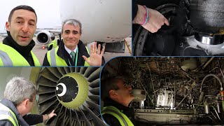 Visite avant-vol sur un Boeing 737 NG de Transavia avec le Commandant Simon Leblanc