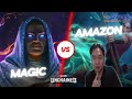 Gods Unchained - Amazon vs Magic Review (Full Match)