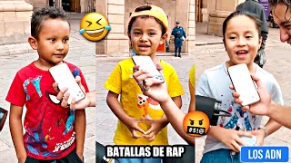 NIÑOS RAPEANDO POR UN PREMIO 😂 🔥 | Los ADN