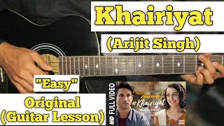 Khairiyat - Arijit Singh | Guitar Lesson | Easy Chords |