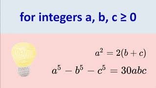 Can you solve the simultaneous equations?