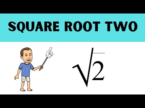 How do you calculate 2 square roots?