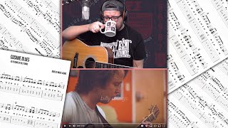 Billy Strings' Cocaine Blues Breaks Transcribed - Bluegrass Guitar