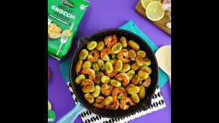 Fast and Easy Garlic Shrimp Skillet With Gnocchi | Olivieri®