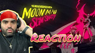 Kid Cudi, Eminem - The Adventures Of Moon Man & Slim Shady (Lyric Video) Reaction