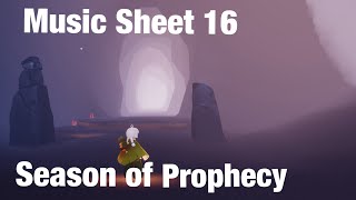 Sky: Children of Light - Music sheet 16