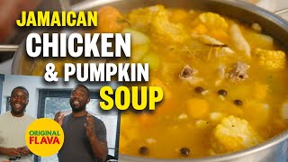 THE BEST Jamaican Chicken & Pumpkin Soup | aka Saturday Soup | ORIGINAL FLAVA