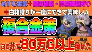 【ドラクエ10】ぬすむ金策＋魔因細胞・閃魔細胞狩り＋白箱狩りが1度にできて美味しい！『複合金策』【ドラクエ10オンライン】