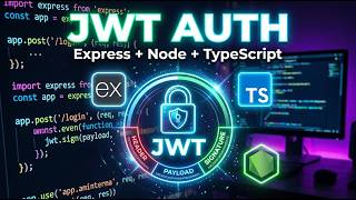 JWT Authentication with Node.js, Express & TypeScript (REST API Tutorial) #code #typescript