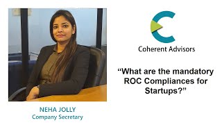 What are mandatory ROC Compliances for Startups? (3 of 5)