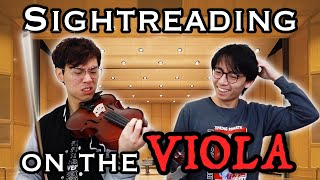 Sightreading Viola Pieces on the Viola