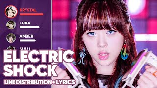 f(x) - Electric Shock (Line Distribution + Lyrics Color Coded) PATREON REQUESTED