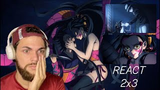 NOVA LUA SUPERIOR?? PREFERIDA DO MUZAN? React Demon Slayer ep 3 segunda temporada