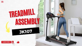 Get Moving Anywhere | Redliro Foldable Under Desk Treadmill JK107 Assembly Guide