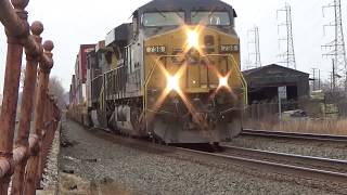 CSX Q158 with a YN2 in trail.