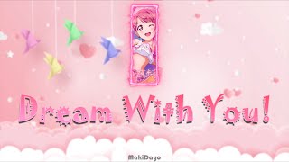 Dream with You!【Full】【Acapella Beginning】- Uehara Ayumu【Lyrics Video】【Rom/Kan/Eng】