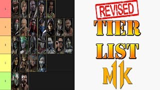 Mortal Kombat 11 - The New & Revised MK11 Tier List!