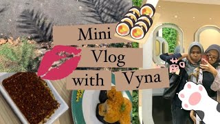 Mini Vlog 🏫🍣🛍️ | Sushi Time and Little Shopping with Ma Cat Lovers /ᐠ. ｡.ᐟ\\ᵐᵉᵒʷˎˊ˗