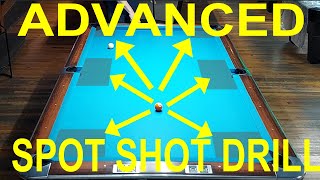 Pool Lesson: Advanced Spot Shot Drill for One Pocket