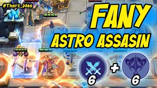 FANNY 6 ASTRO 6 ASSASIN TITAN MODE LING 2 ‼️ BEST COMBO MAGIC CHESS 2024