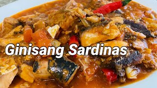 Ginisang Sardinas | simple at murang ulam recipe