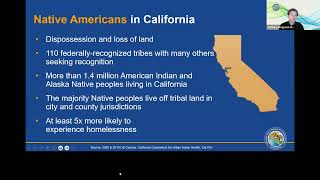 Fair Housing Listening Session: Tribes, Tribal, and Native Peoples