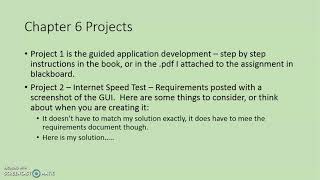 Visual Basic Chapter 6 Updates