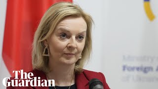 Ukraine: Russian military buildup shows 'no signs of slowing', says Truss