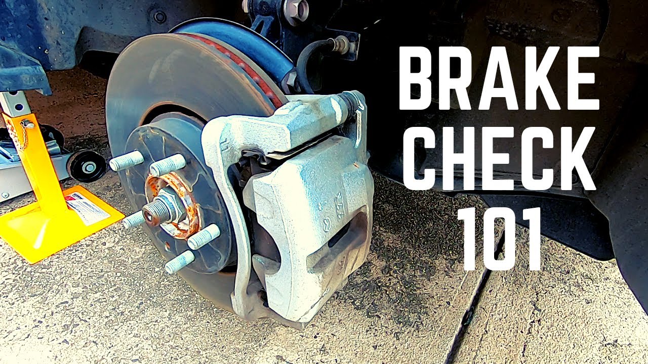 How To Check Your Car's Brakes - Disc Rotors And Brake Pads MAZDA CX-5 ...