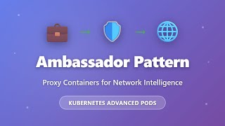 Ambassador Pattern in Kubernetes: Proxy Containers Explained | Advanced Pods Tutorial