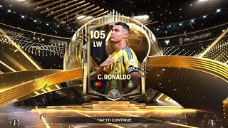 RONALDOOO! HUGE NEW BLACK FRIDAY BALLON D’OR FREE PACK OPENING IN FC MOBILE 25!