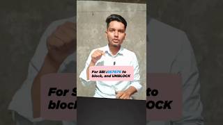 Block ATM Card🤯|#shorts #youtubeshorts #ytshorts